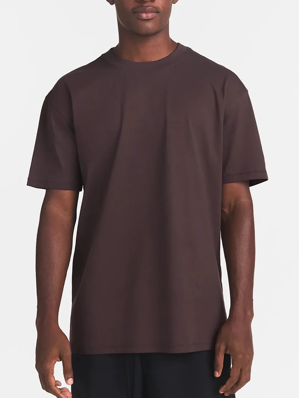 Skims Cotton Shirt Men’s Raisin Brown